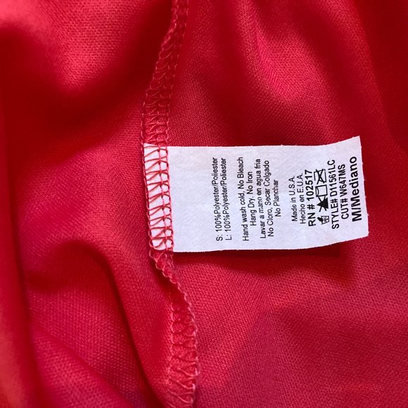 MaiTai Lace Strappy V Neck Cocktail Dress - Picture 6 of 6